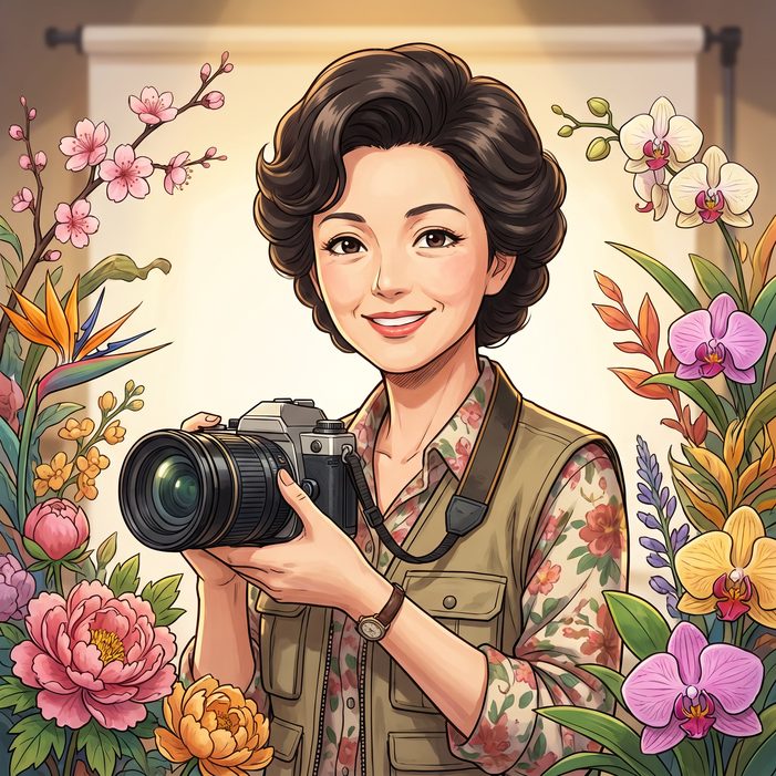 四虎视频植物摄影师陈晓梅